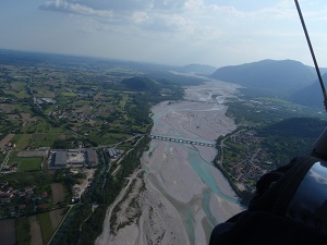 Tagliamento in Norditalien