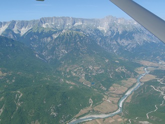 Albanien Berge