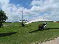 Abflug mit den ersten Sonnenstrahlen