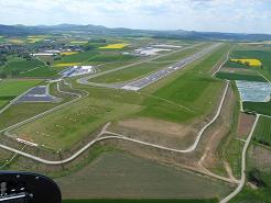 Anflug auf Kassel