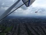 Gyro mit Londonskyline