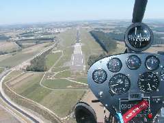 Zweibrcken Anflug mit Cockpit