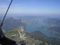 Der Schafberg hoch ber dem Mondsee zum Abschlu