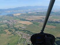 Flugplatz Jasna Anflug sdlich der Hohen Tatra