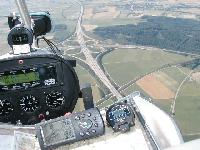 Autobahnkreuz Feuchtwangen mit Cockpit